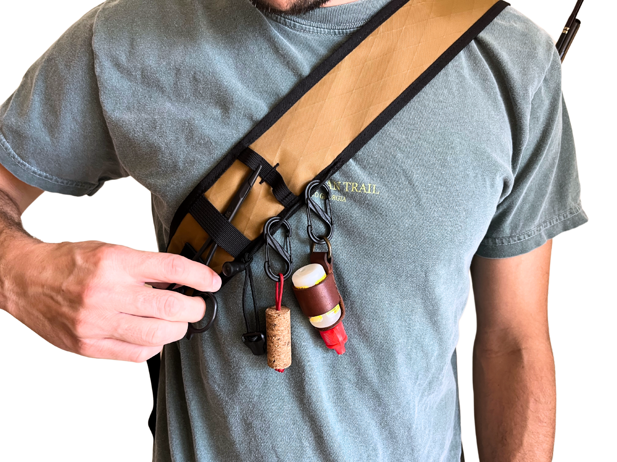 esoteric tackle tenkara fishing sling pack sling bag Yonah Packs | Tenkara Tactical Sling Pack V2