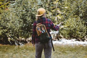 Tenkara Tactical Sling Pack - Slate Gray / Dark Navy